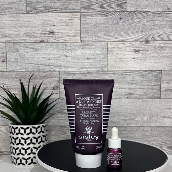 SOLD! BNIB & Sealed Sisley Paris Black Rose Mask➕Black Rose Precious Face Oil🥀 - Picture 4 of 8